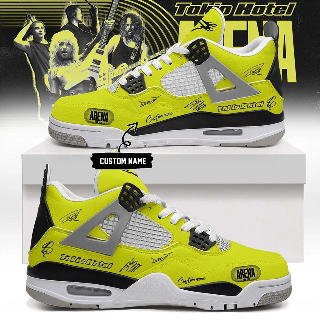 Custom Tokio Hotel ARENA TOUR Signature Shoes Tokio Hotel Merch Presents For Music Lovers