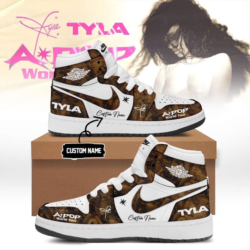Custom Tyla Merch A POP World Tour Signature 2026 Sneakers Music Lover Gifts For Him