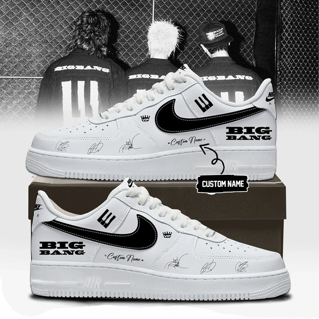 Customized BIGBANG Merch Shoes Kpop Concert Sneakers Music Lover Gifts