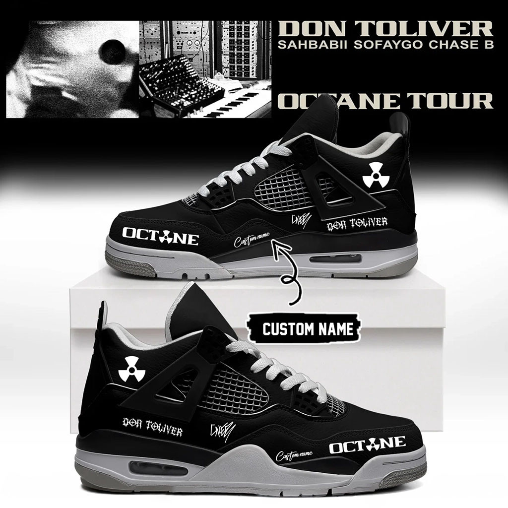 Customized Don Toliver Octane Tour Shoes Don Toliver Merchandise Rap Hip Hop Music Fan Gift