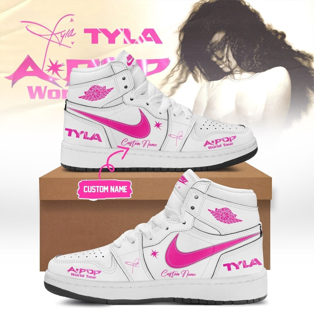 Customized Tyla A POP World Tour Signature 2026 White Shoes Tyla Merch Music Lovers Gifts