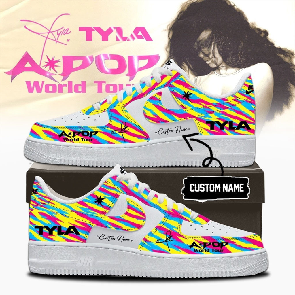 Customized Tyla A POP World Tour Signature 2026 White Shoes Tyla Merchandise Music Fans Gifts