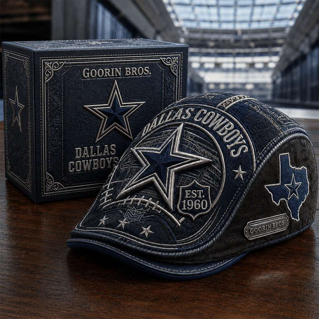 Dallas Cowboys Est 1960 Jeff Hat Goorin Bros Cap Dallas Cowboys Merch Gift For Football Fans