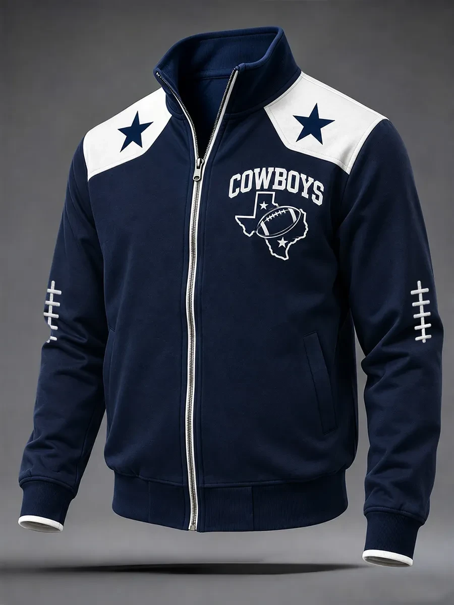 Dallas Cowboys Football Jacket Game Day Cowboys Merch Gifts For Football Fan Dallas Cowboys Football Jacket Game Day Cowboys Merch Gifts For Football Fan