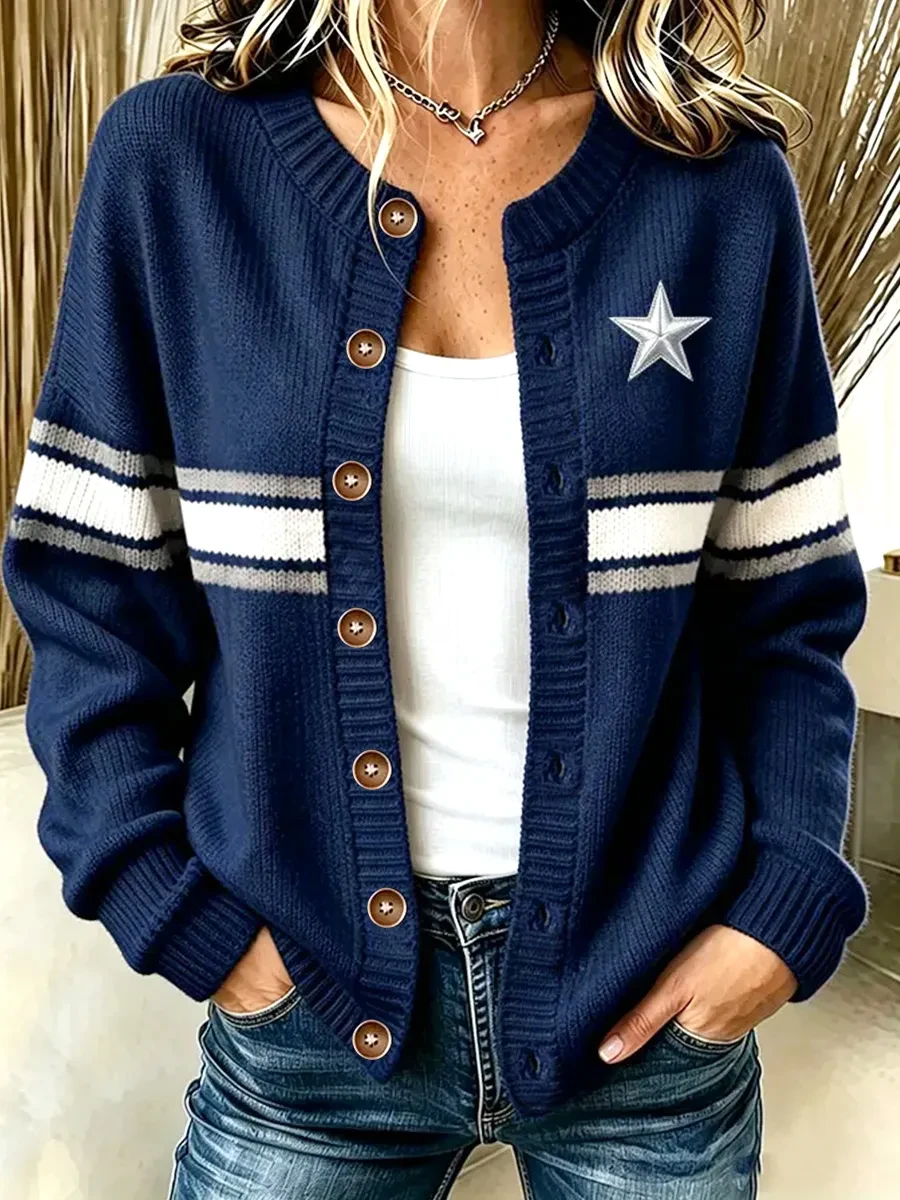 Dallas Cowboys Merch Dallas Football Cardigan Game Day Apparel Cowboys Fan Gift Dallas Cowboys Merch Dallas Football Cardigan Game Day Apparel Cowboys Fan Gift