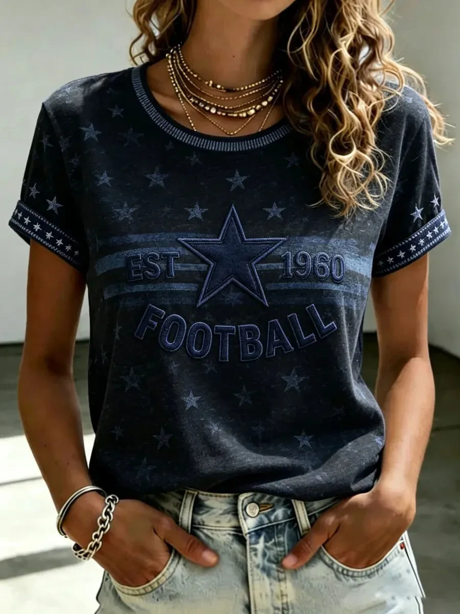 Dallas Cowboys Merch Dallas Football Est 1960 T-Shirt Game Day Gifts For Fans Dallas Cowboys Merch Dallas Football Est 1960 T-Shirt Game Day Gifts For Fans