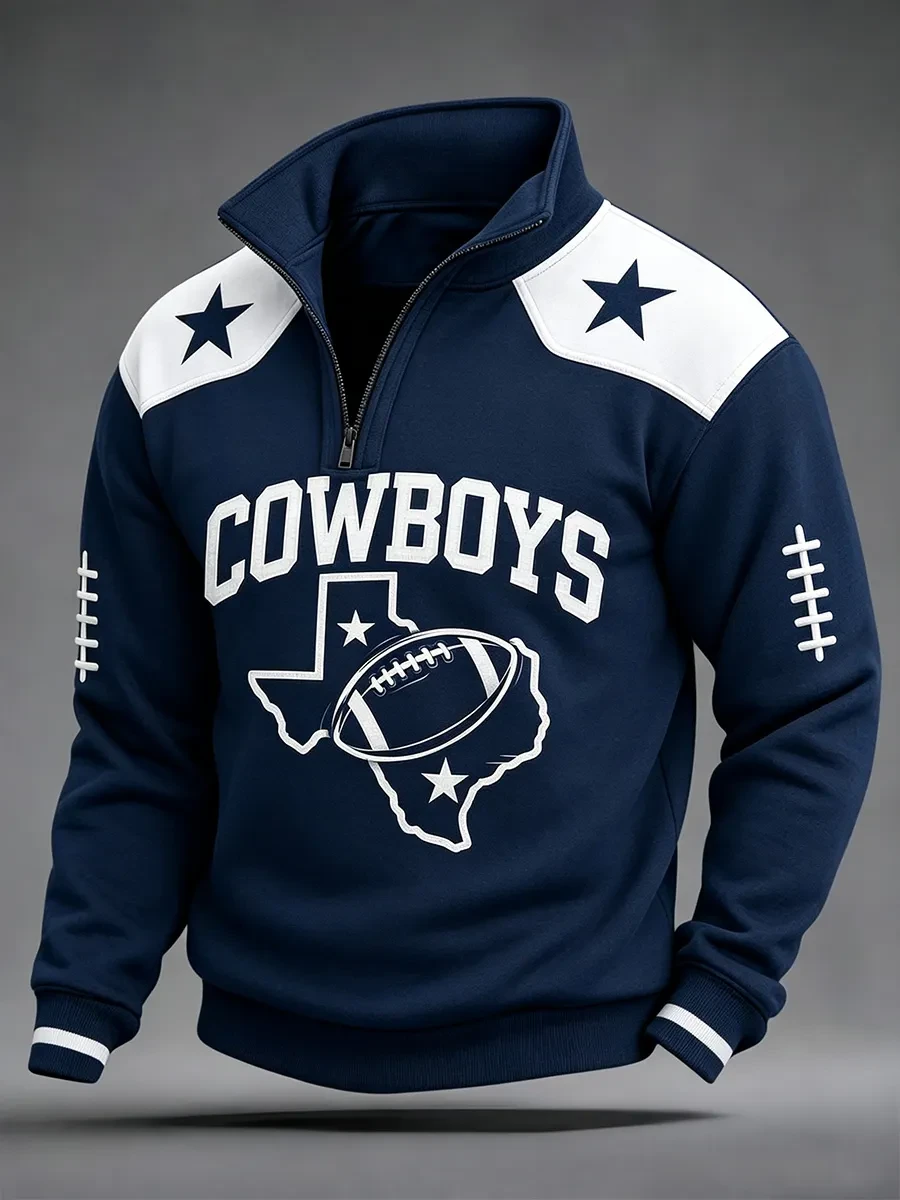 Dallas Cowboys Merch Dallas Football Quarter Zip Sweatshirt Game Day Clothing Cowboys Fan Gift Dallas Cowboys Merch Dallas Football Quarter Zip Sweatshirt Game Day Clothing Cowboys Fan Gift