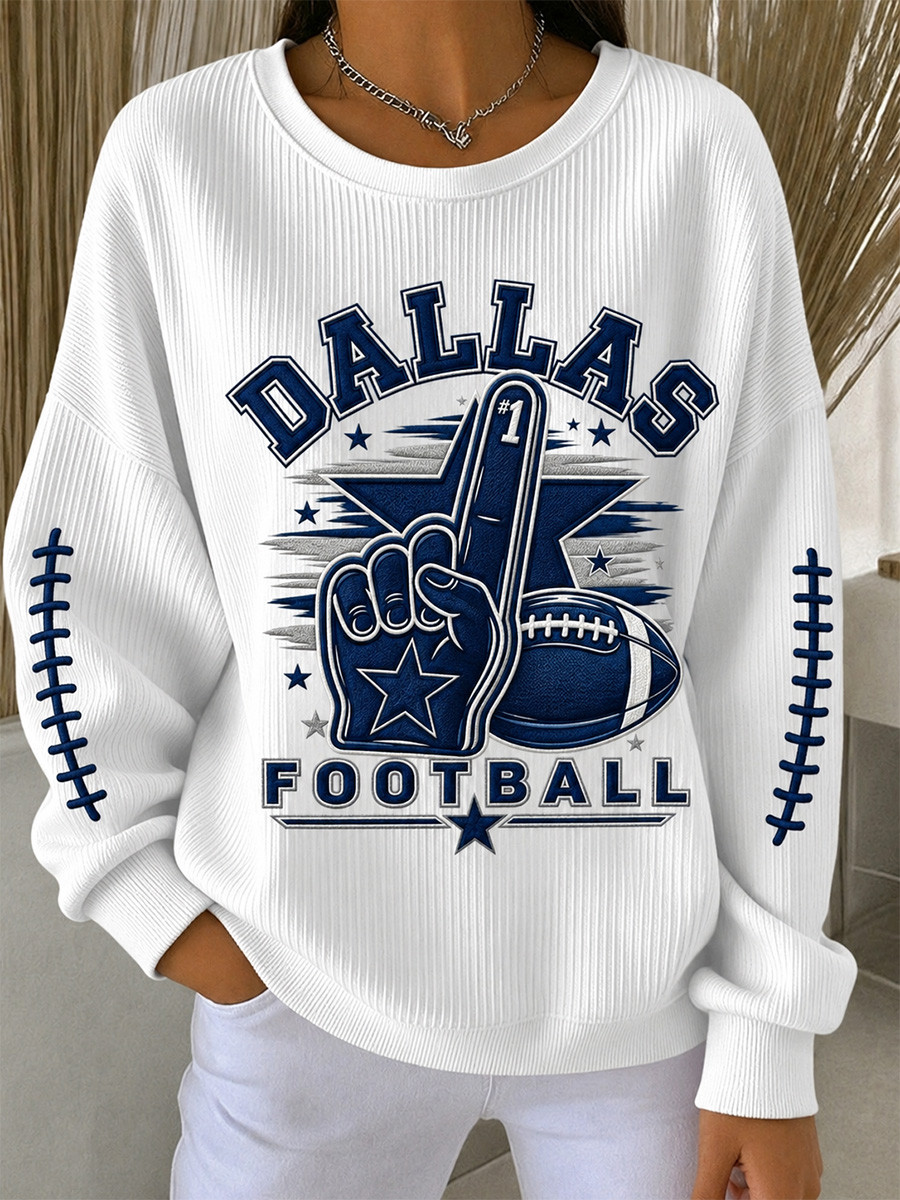 Dallas Cowboys Merch Dallas Football Sweatshirt This Girl Loves Cowboys Crewneck Game Day Gear Dallas Cowboys Merch Dallas Football Sweatshirt This Girl Loves Cowboys Crewneck Game Day Gear