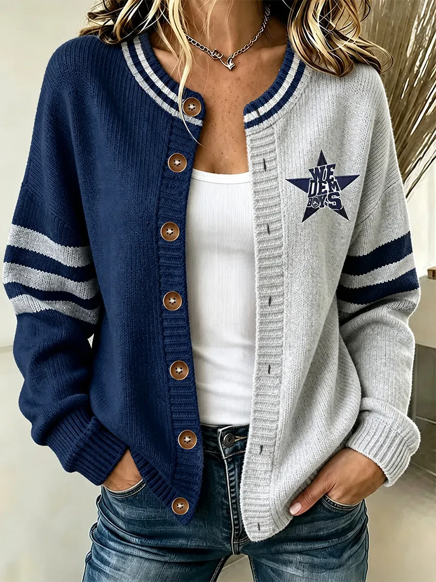 Dallas Cowboys Merch Dallas Football We Dem Boyz Cardigan Game Day Gifts For Fan