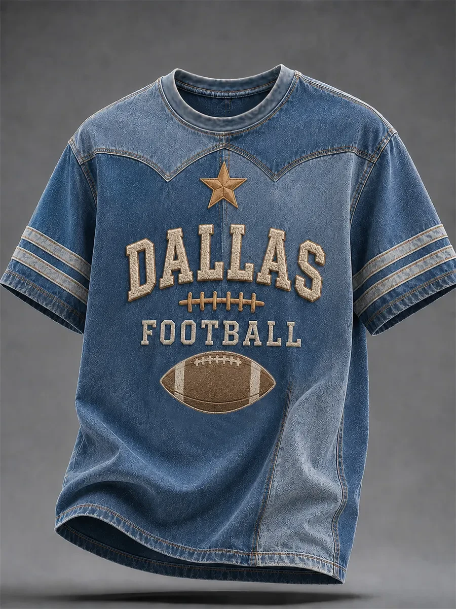 Dallas Cowboys Merch Football Season T-Shirt Dallas Game Day Apparel Football Fan Gift Ideas