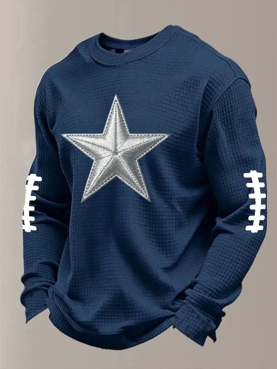 Dallas Cowboys Merch Game Day Dallas Football Long Sleeve Shirt Football Fan Gift Ideas