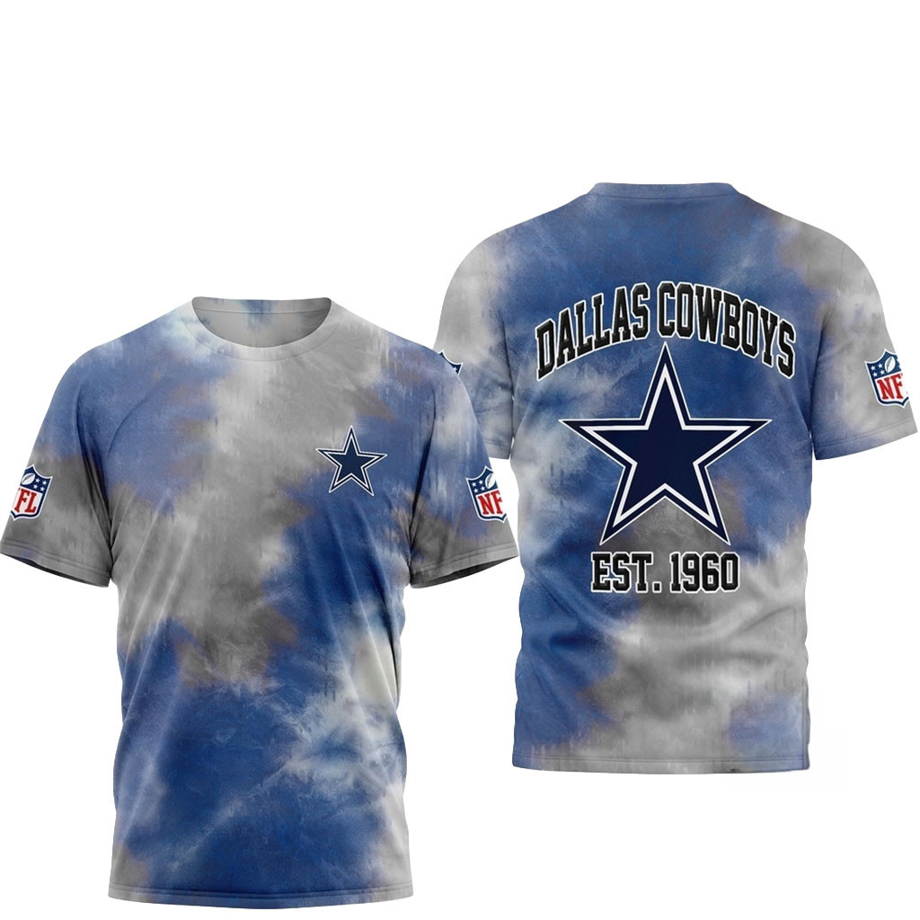 Dallas Cowboys Sunday Legends Tie Dye Shirt Cowboys Merch Gifts For Football Fan