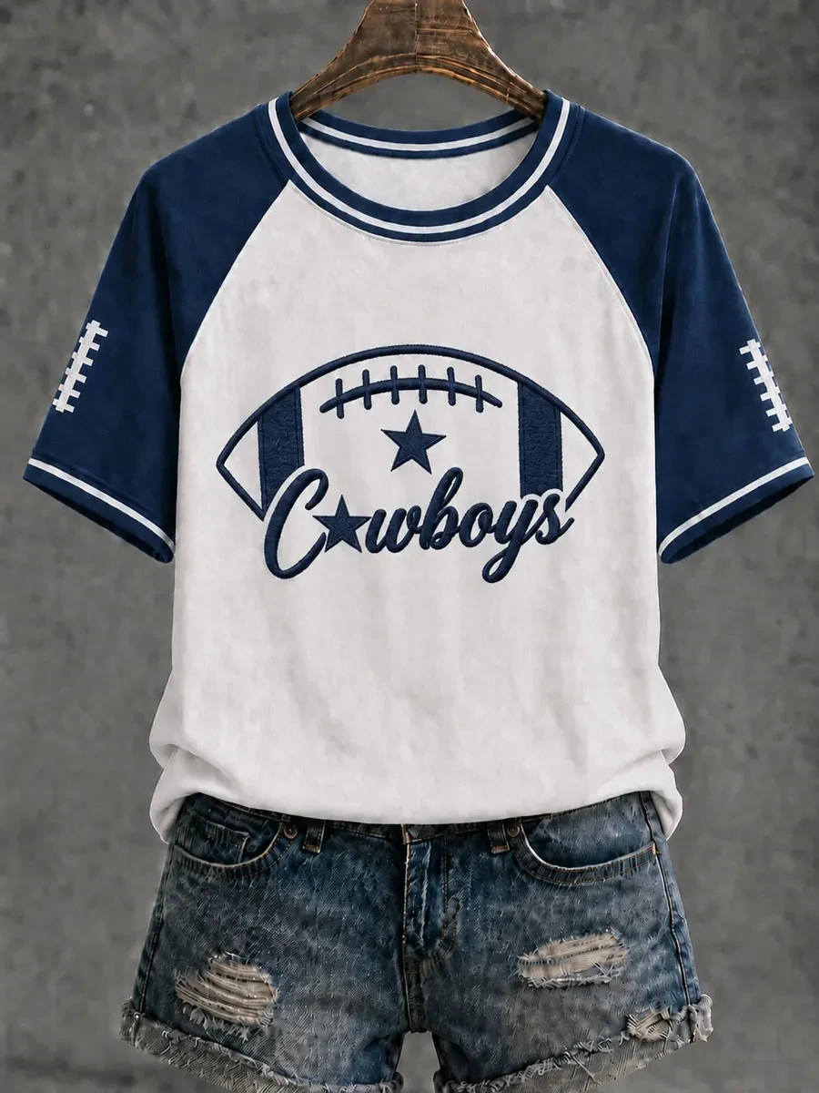 Dallas Cowboys T-Shirt Game Day Football Shirt Dallas Cowboys Merch Gifts For Women