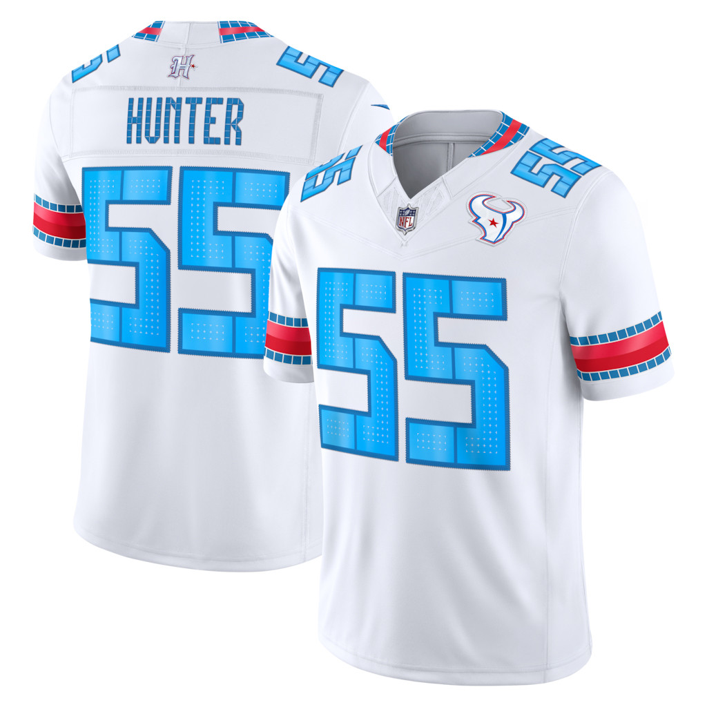 Danielle Hunter Jersey Shirt Houston Texans Merch 2026 #55 Houston Texans Rivalries Jersey White