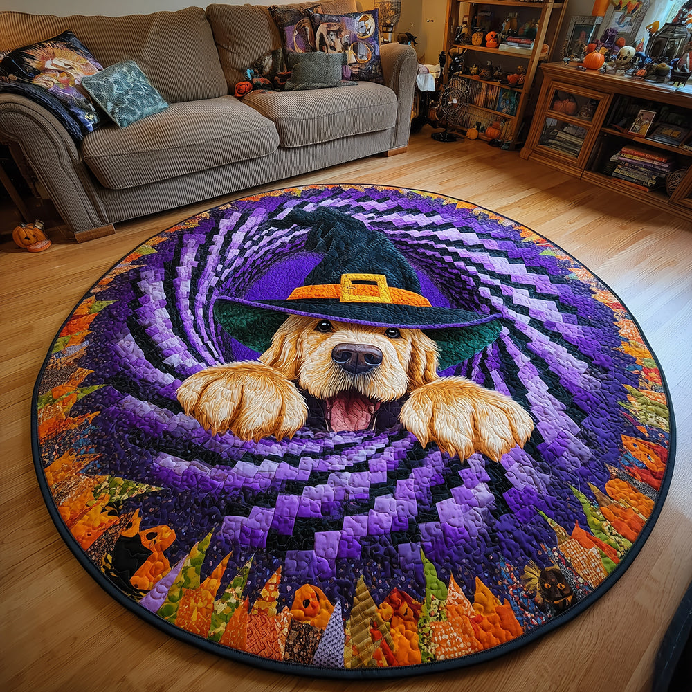Dark Retriever Quilted Round Mat Spooky Living Room Ideas Top Housewarming Gifts Dark Retriever Quilted Round Mat Spooky Living Room Ideas Top Housewarming Gifts