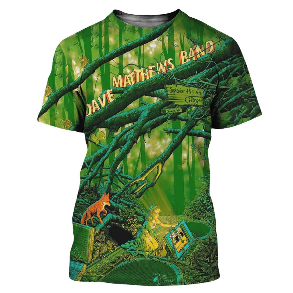 Dave Matthews Band George WA 2026 Shirt Dave Matthews Merch Gifts For Music Lovers