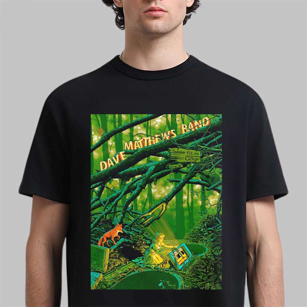 Dave Matthews Band George WA 2026 Shirt Dave Matthews Merch Presents For Music Lovers