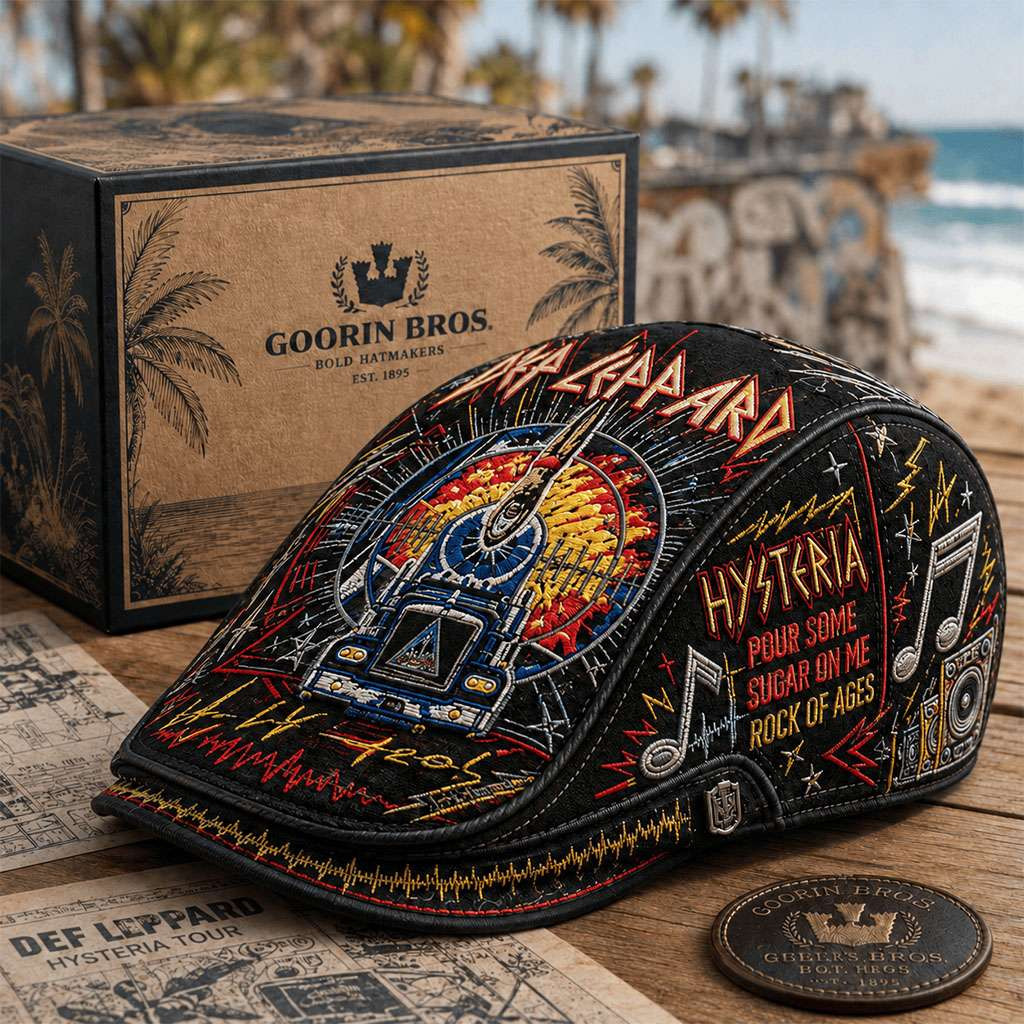 Def Leppard Hysteria Jeff Hat Pour Some Sugar On Me Rock Of Ages Cap Def Leppard Merch Fan Gift Def Leppard Hysteria Jeff Hat Pour Some Sugar On Me Rock Of Ages Cap Def Leppard Merch Fan Gift