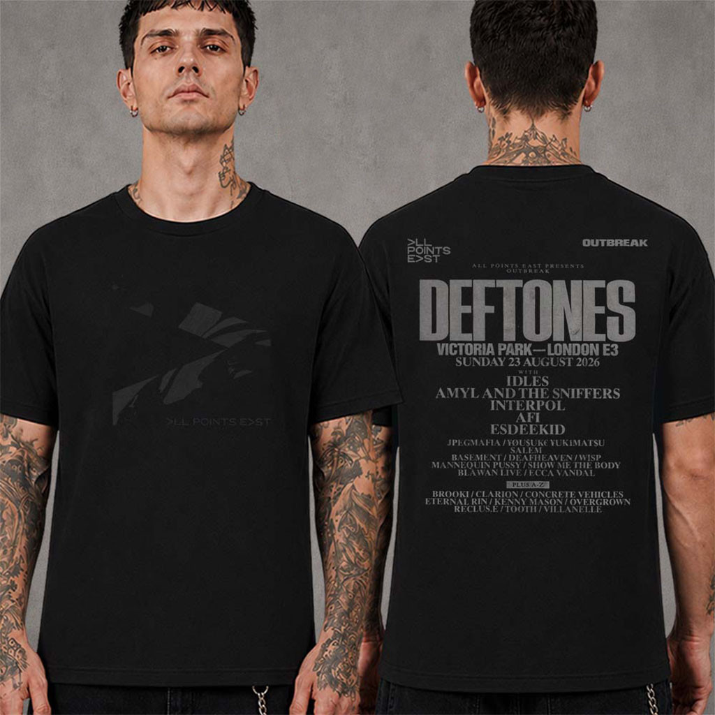 Deftones All Points East 2026 Event T-Shirt Deftones Merch Gifts For Band Fans