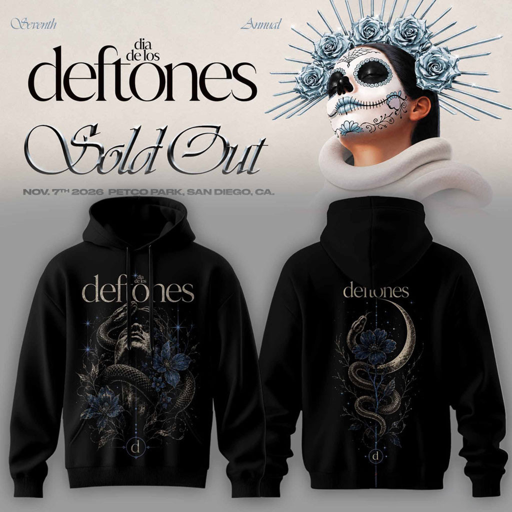 Deftones Merch Seventh Annual Dia De Los Deftones Celestial Gothic Hoodie Music Lovers Gifts Deftones Merch Seventh Annual Dia De Los Deftones Celestial Gothic Hoodie Music Lovers Gifts