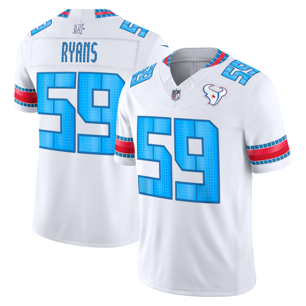 DeMeco Ryans Jersey Shirt Houston Texans Merch 2026 #59 Houston Texans Rivalries Jersey White DeMeco Ryans Jersey Shirt Houston Texans Merch 2026 #59 Houston Texans Rivalries Jersey White