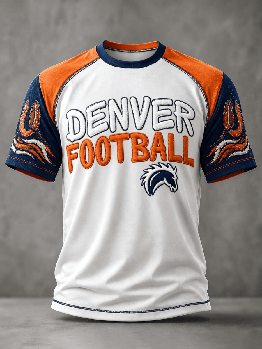 Denver Broncos Football Game Day T-Shirt Denver Football Shirt Shirt Presents For Football Fans Denver Broncos Football Game Day T-Shirt Denver Football Shirt Shirt Presents For Football Fans