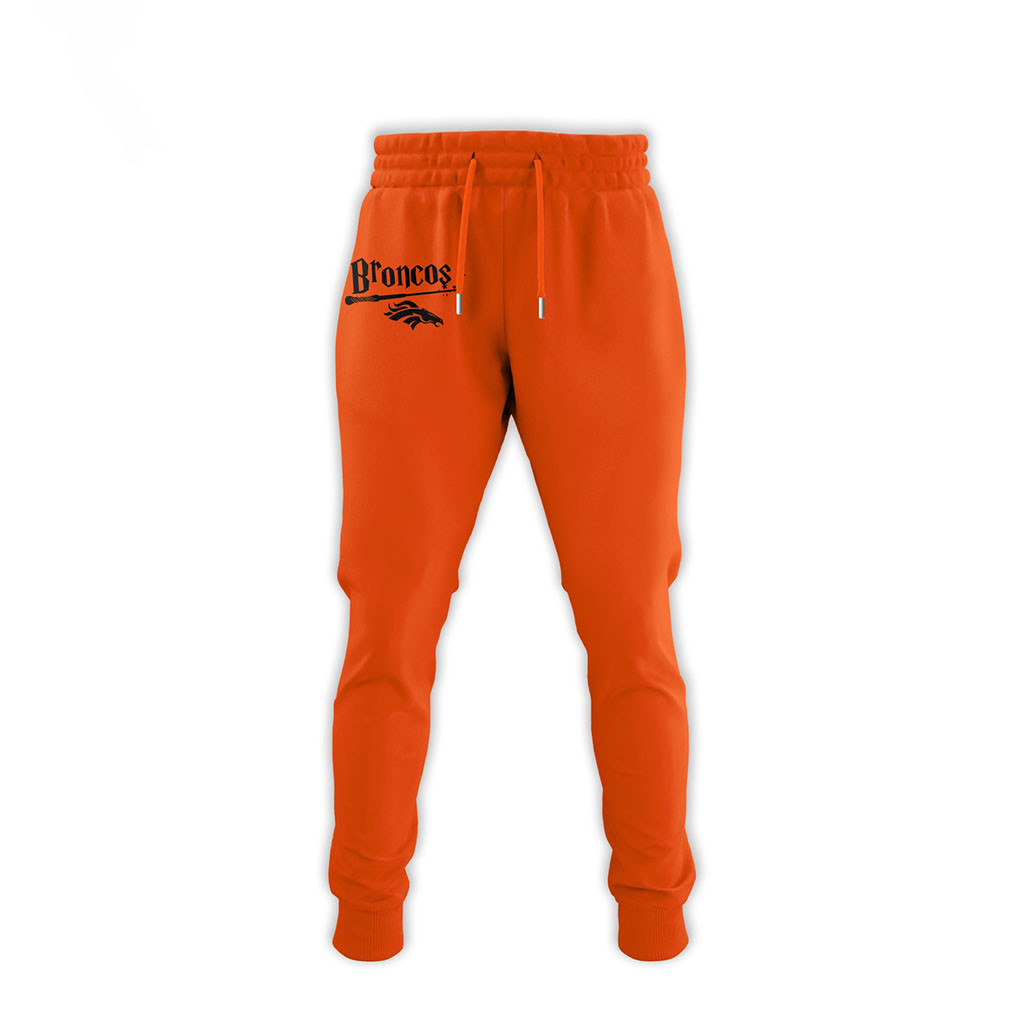 Denver Broncos Football Harry Potter 25th Anniversary Sweatpants Broncos Merch Fan Gift Ideas