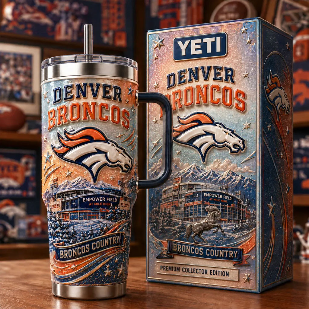 Denver Broncos Merch Broncos Country Football Tumbler Cup Game Day Gifts For Fans Denver Broncos Merch Broncos Country Football Tumbler Cup Game Day Gifts For Fans