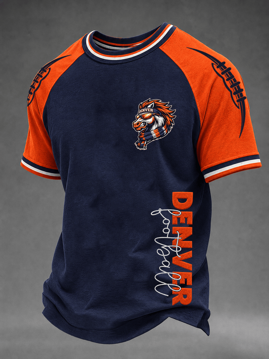 Denver Broncos Merch Football T-Shirt Denver Game Day Tailgate Fan Gifts