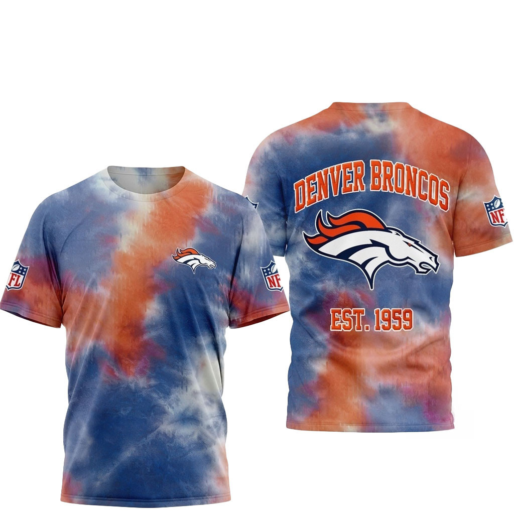 Denver Broncos Sunday Legends Tie Dye Shirt Broncos Merch Best Gifts For Football Fans Denver Broncos Sunday Legends Tie Dye Shirt Broncos Merch Best Gifts For Football Fans