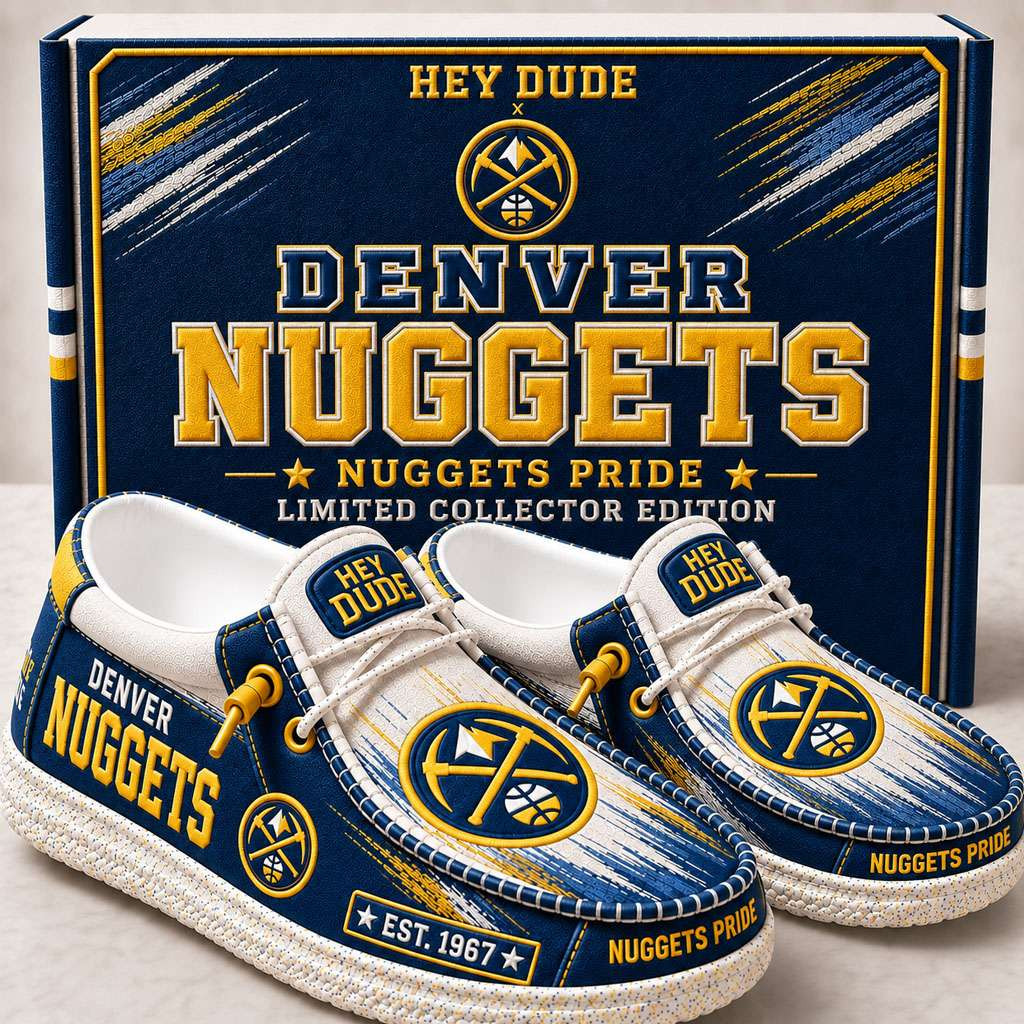 Denver Nuggets Merch Est 1967 Nuggets Pride Slip-On Loafers Gifts For Basketball Fan Denver Nuggets Merch Est 1967 Nuggets Pride Slip-On Loafers Gifts For Basketball Fan