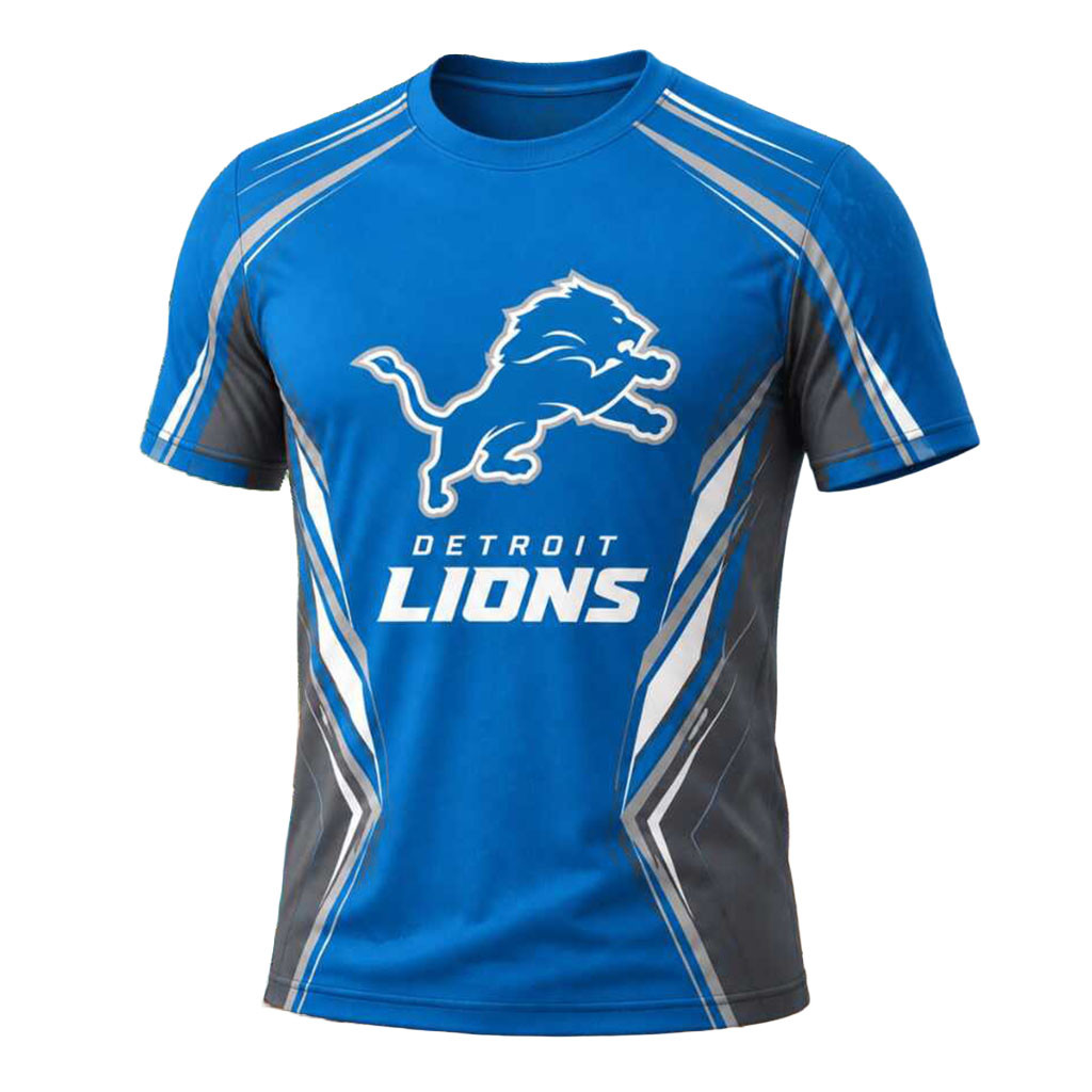 Detroit Lions Football Mascot Style Shirt Game Day Apparel Gifts For Detroit Lions Fans