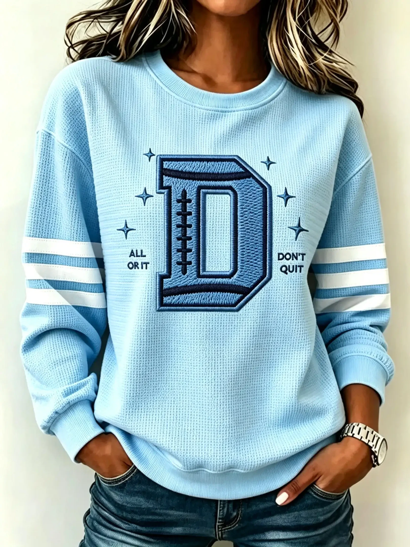 Detroit Lions Merch All Or It Don't Quit Detroit Football Sweatshirt Game Day Outfit For Fans