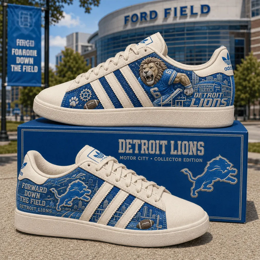 Detroit Lions Merch Forward Down The Field Detroit Lions Sneakers Presents For Football Fans Detroit Lions Merch Forward Down The Field Detroit Lions Sneakers Presents For Football Fans