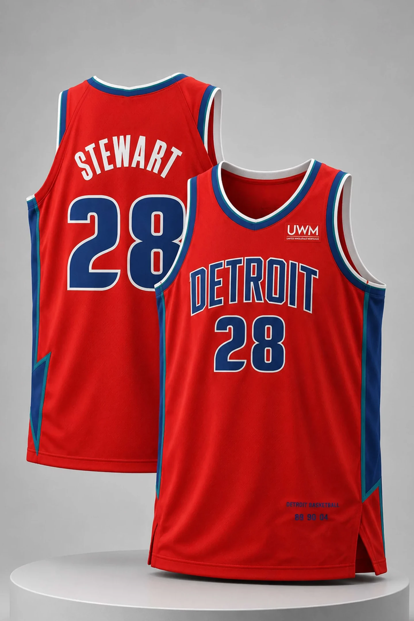 Detroit Pistons 2021-22 City Edition Basketball Jersey Detroit Pistons 2021-22 City Edition Basketball Jersey