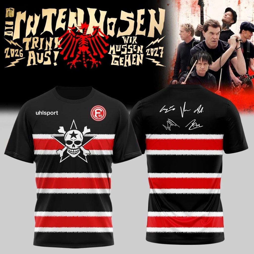 Die Toten Hosen Merch Trink Aus Wir Mussen Gehen Tour 2026 27 T-Shirt Gift For Music Lover Die Toten Hosen Merch Trink Aus Wir Mussen Gehen Tour 2026 27 T-Shirt Gift For Music Lover