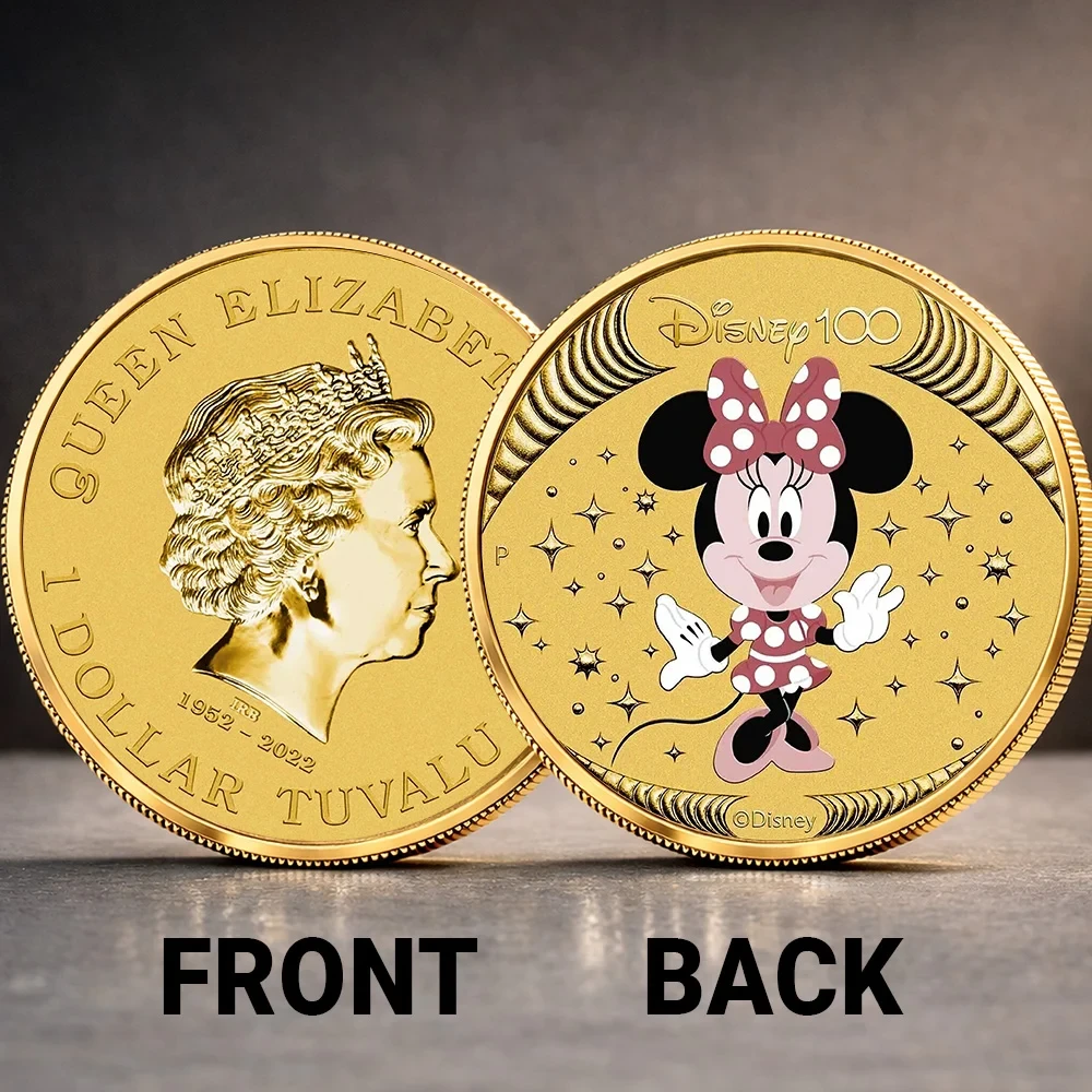 Disney 100th Anniversary Commemorative Coin Minnie Mouse Coin Gift Ideas For Besties