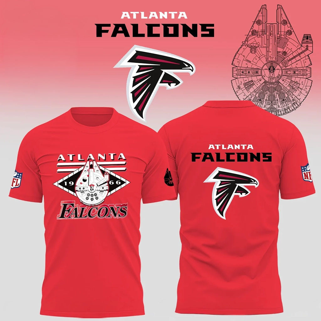 Disney X Atlanta Falcons Collaboration Graphic Shirt Falcons Merch Gifts For Football Fan Disney X Atlanta Falcons Collaboration Graphic Shirt Falcons Merch Gifts For Football Fan