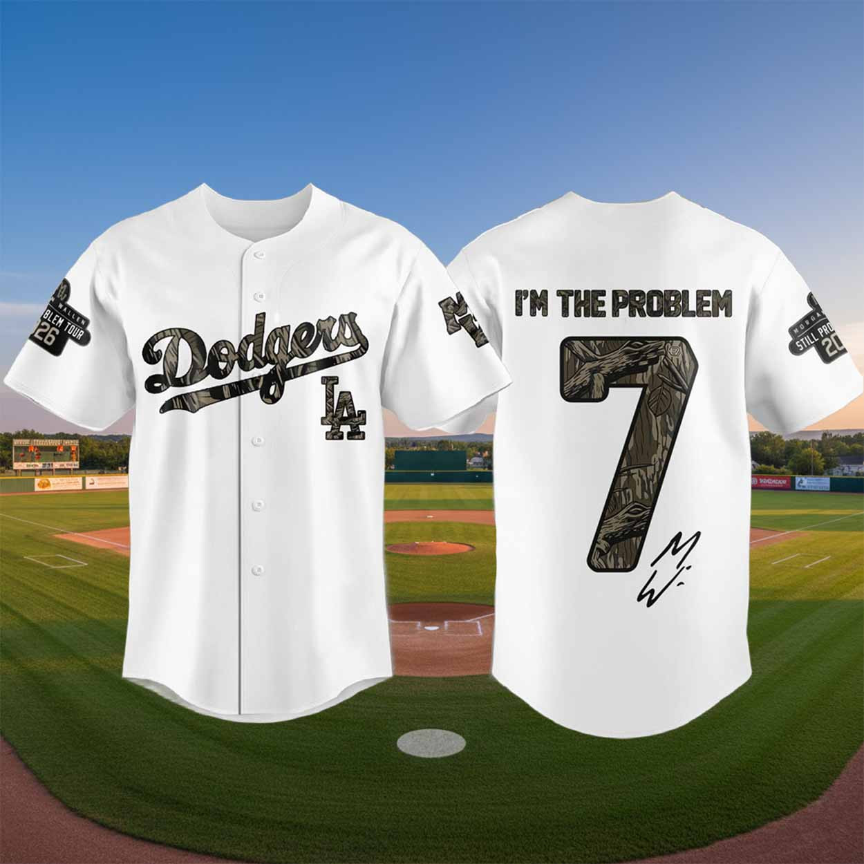 Dodgers Morgan Wallen Still The Problem 2026 Baseball Jersey