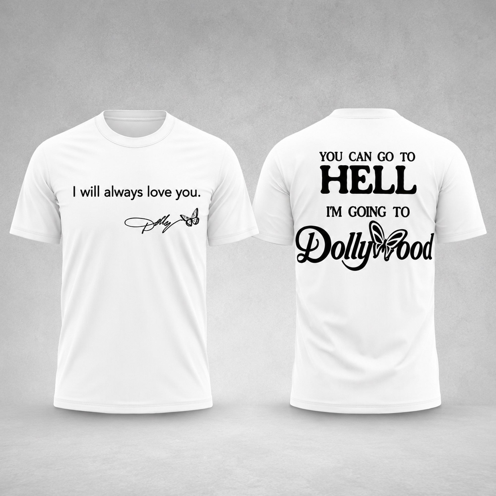 Dolly Parton 1946-2026 I Will Always Love You T-Shirt