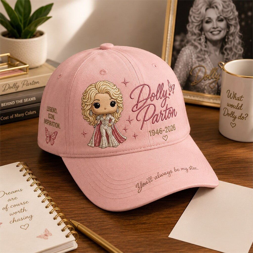 Dolly Parton 1946 2026 Memorial Hat Legend Icon Inspiration Baseball Cap Gift For Dolly Fans