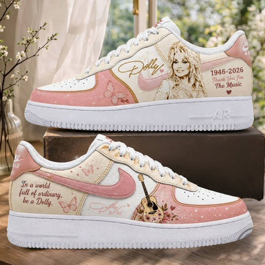 Dolly Parton 1946-2026 Thank You For The Music Shoes Country Music Memorial Dolly Parton Merch