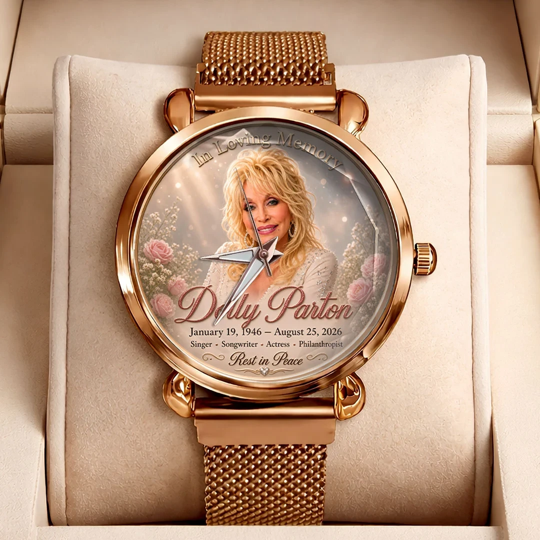 Dolly Parton 1946 2026 Tribute Watch Country Music Legend Butterfly Memorial Gift For Fans Dolly Parton 1946 2026 Tribute Watch Country Music Legend Butterfly Memorial Gift For Fans