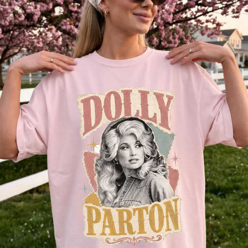 Dolly Parton Country Queen Retro Country Music Western Diva T-Shirt Dolly Parton Memorial Gifts
