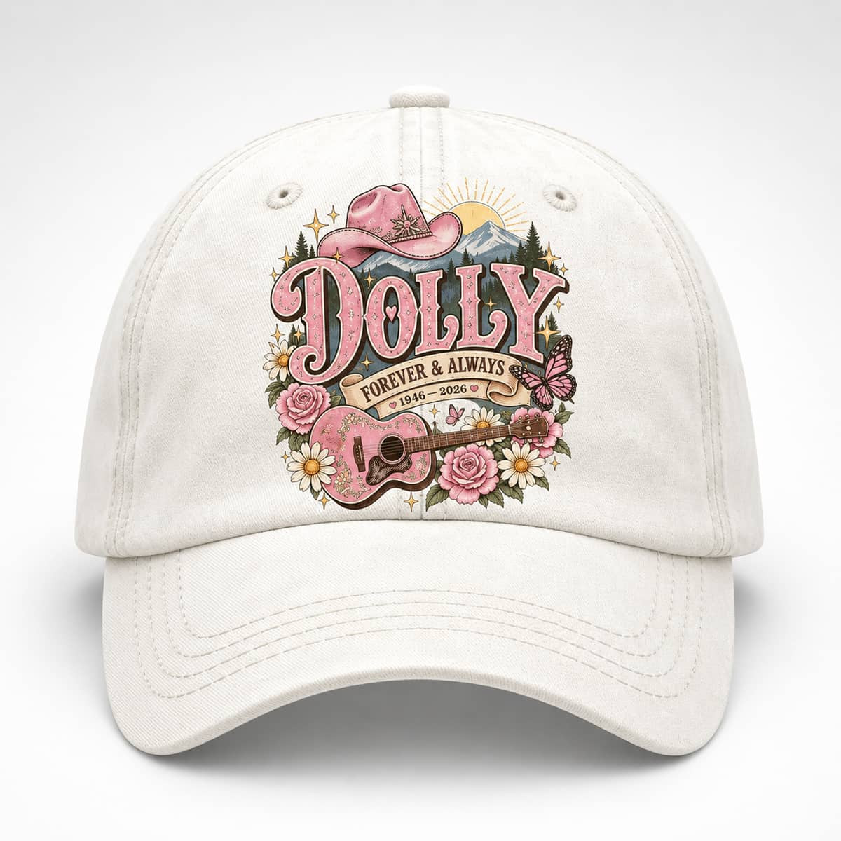 Dolly Parton Forever And Always 1946-2026 Tribute Hat