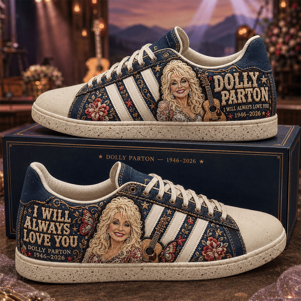 Dolly Parton I Will Always Love You Shoes 1946 2026 RIP Dolly Parton Merch Gift For Fans