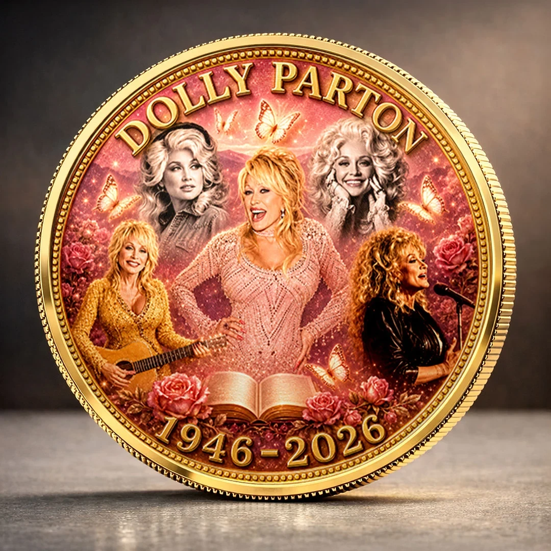 Dolly Parton Memorial 1946 2026 Coin Queen Of Country Music Coin Dolly Parton Merch Fan Gifts