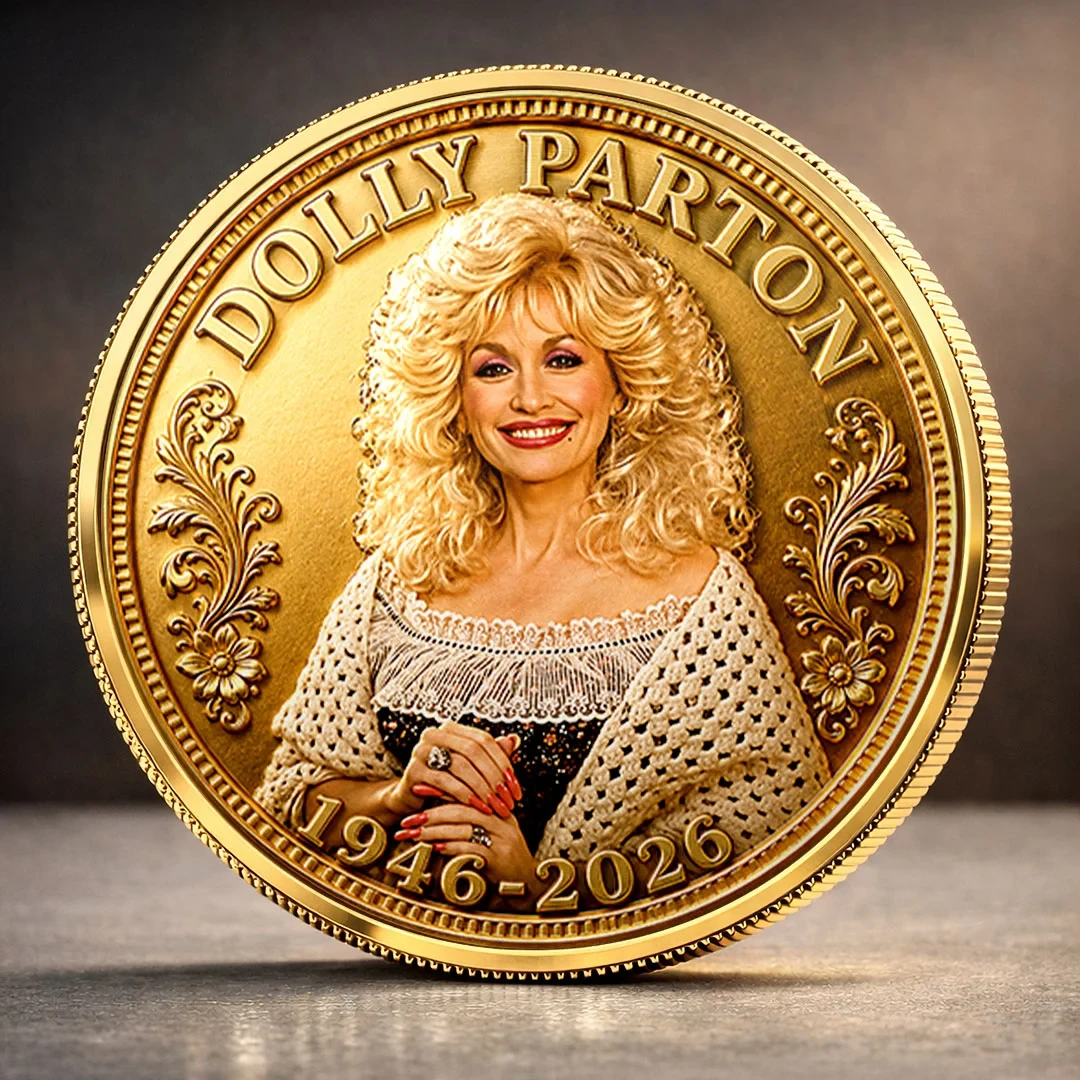 Dolly Parton Memorial Coin 1946 2026 Queen Of Country Coin Dolly Parton Merch Music Fan Gifts