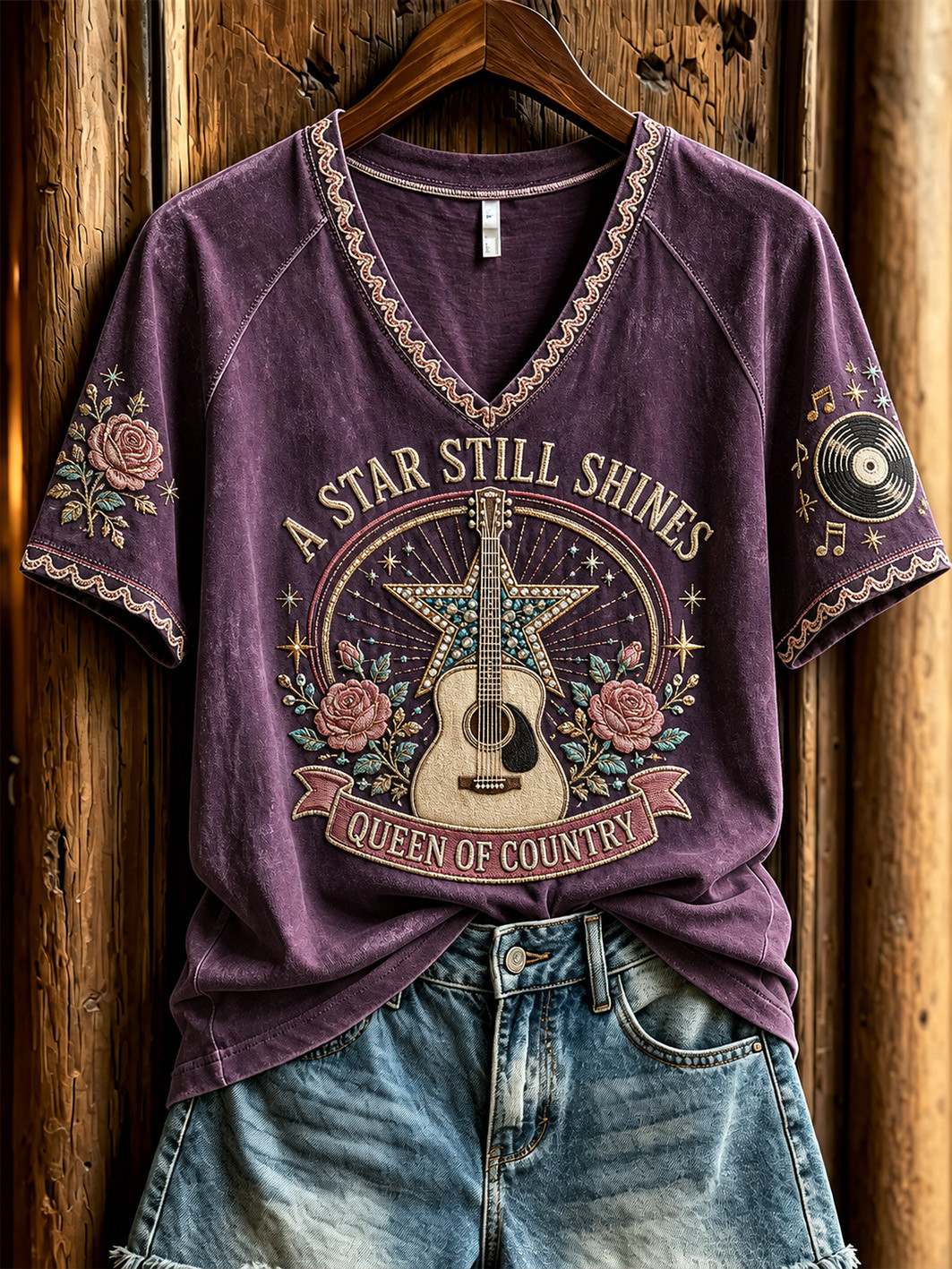 Dolly Parton Memorial Merch A Star Still Shines V-Neck Shirt RIP Queen Of Country Clothing Dolly Parton Memorial Merch A Star Still Shines V-Neck Shirt RIP Queen Of Country Clothing
