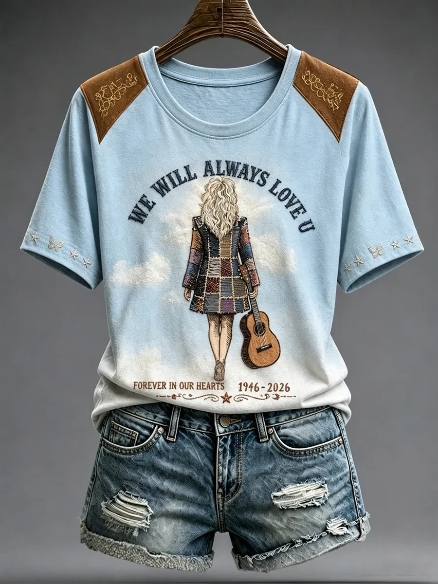 Dolly Parton Merch 1946 2026 We Will Always Love You T-Shirt Forever In Our Heart Memorial Gift